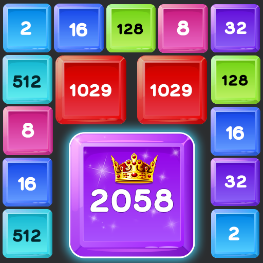 2048 Merge Block: The Ultimate 2048 number puzzle