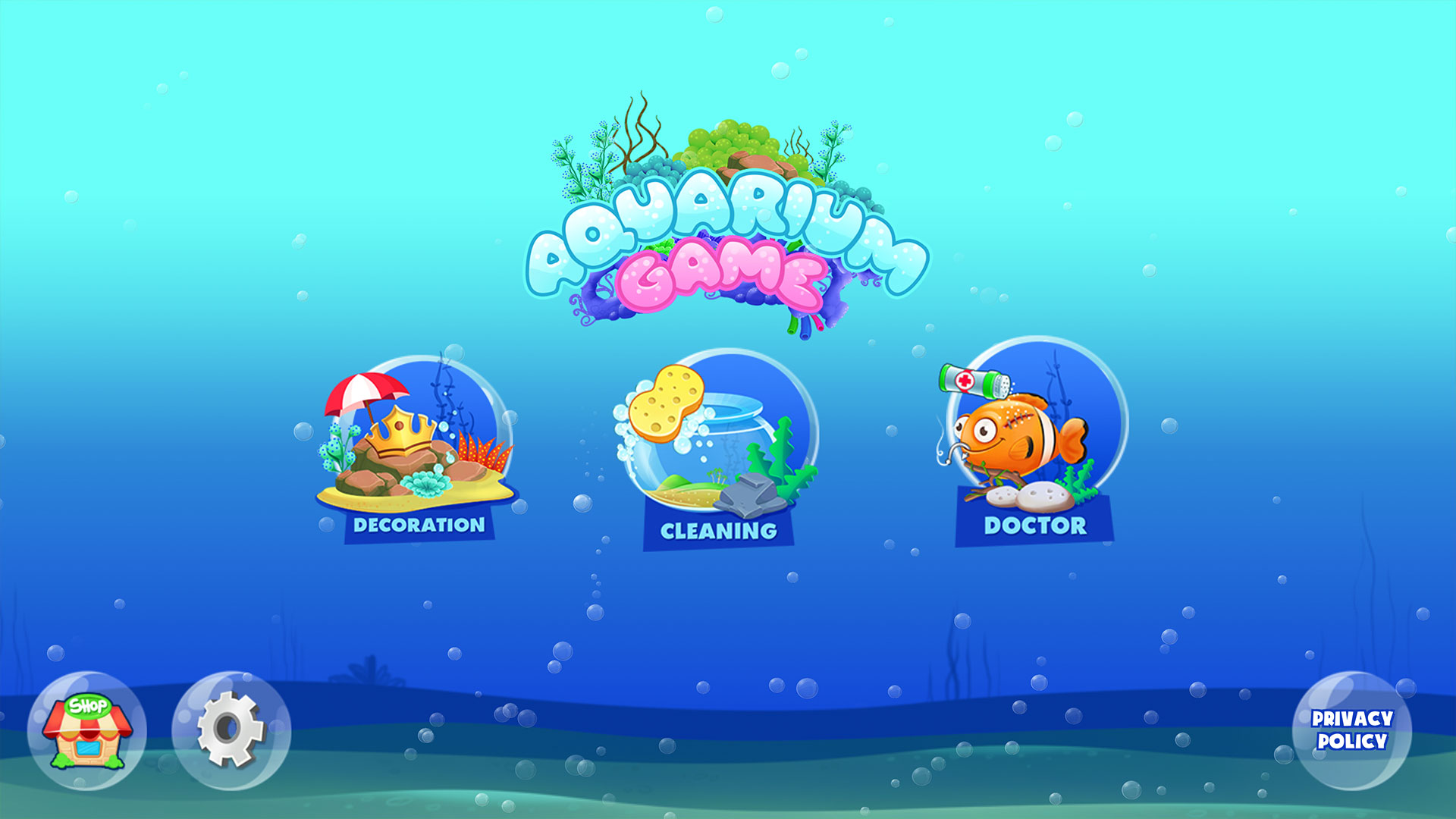 Fishdom Game : Fish Tank Aquarium. The ultimate Fish Tank Game. Build your 3D Aquarium
