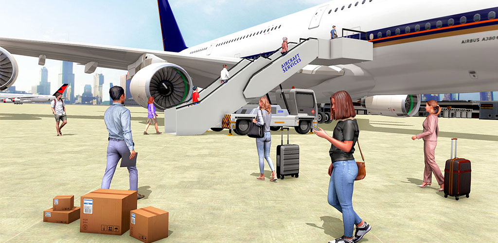Flight Simulator: Airplane Game. Experience the thrill of flying in Airplane Simulator