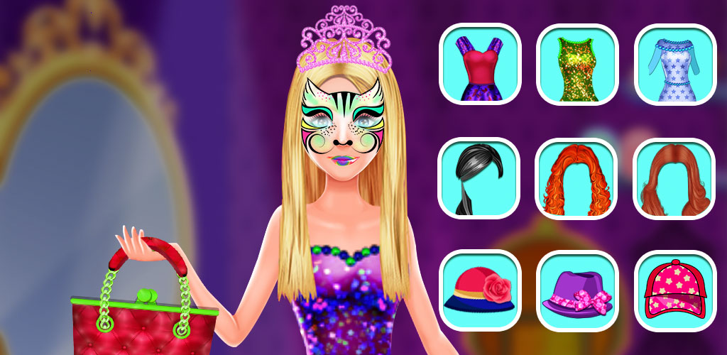 Makeup Salon: SPA Make up and Dress up Game. Enjoy the Party Makeup Salon with Face Paint Party