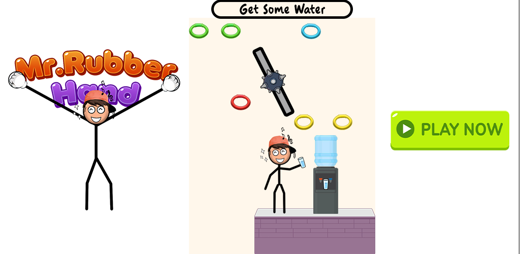 Mr Long Hand: Stickman Thief Game. A fun Hand Puzzle where Mr Stickman