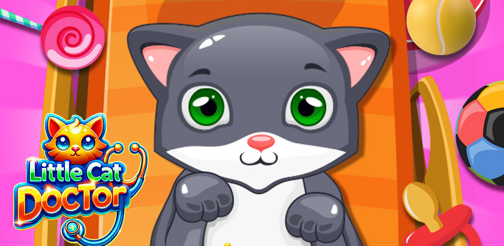 Pet Doctor: Animal Hospital Game. Become an Animal Doctor, cure Little Pets, provide care, and enjoy