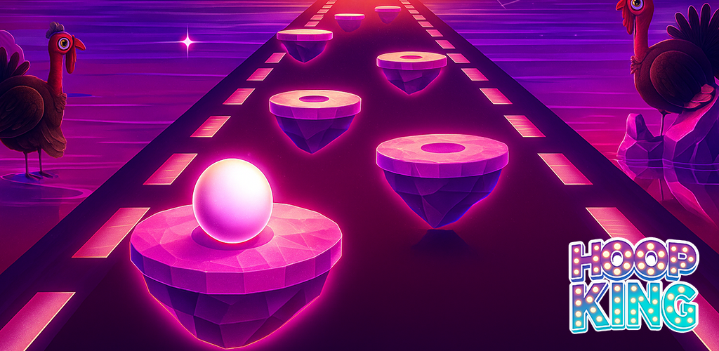 Tiles Hoop: Ball Hoop Challenge