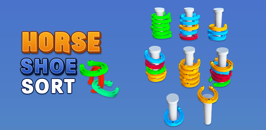 Horseshoe Sort Puzzle: Nuts and Bolts