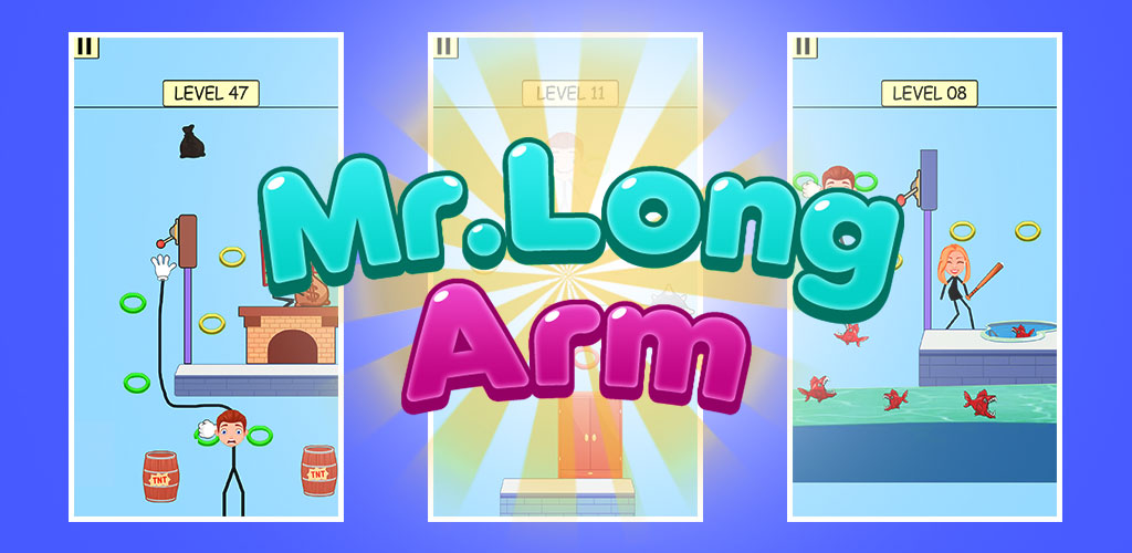 Long Arm Thief: Stickman Hand. Experience the thrill of the stretchy Hand Game in Long Hand Game