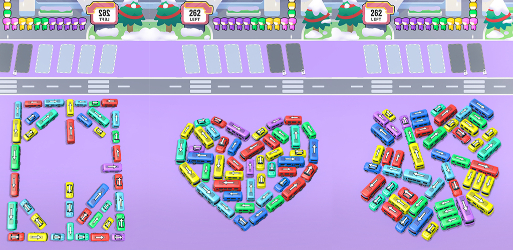 Bus Escape Out: Car Parking Jam. Experience Bus Parking Jam and Navigate through Bus Traffic