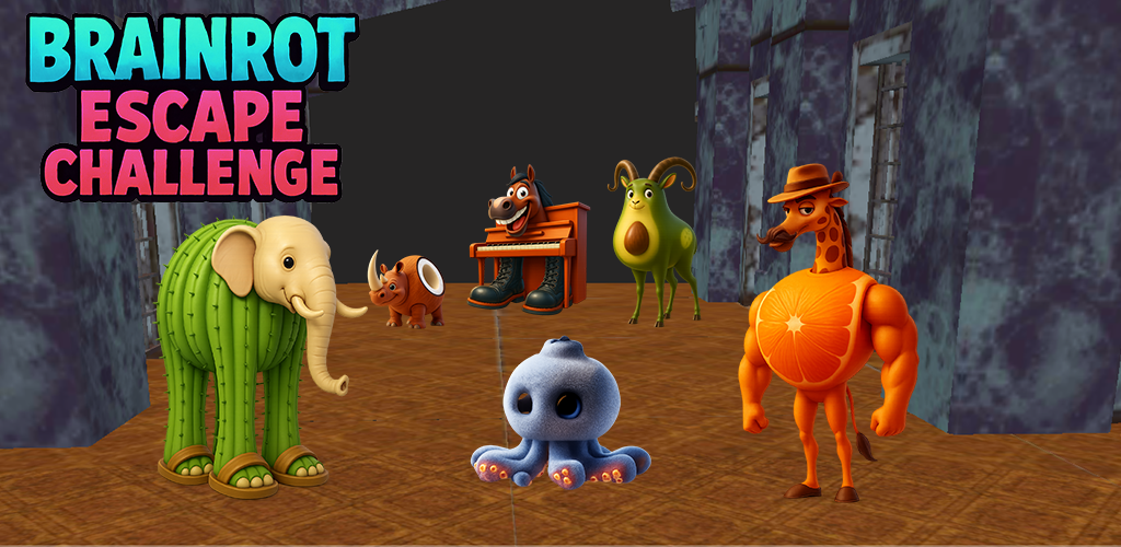 Brainrot Horror Meme: Scary Brainrot Game