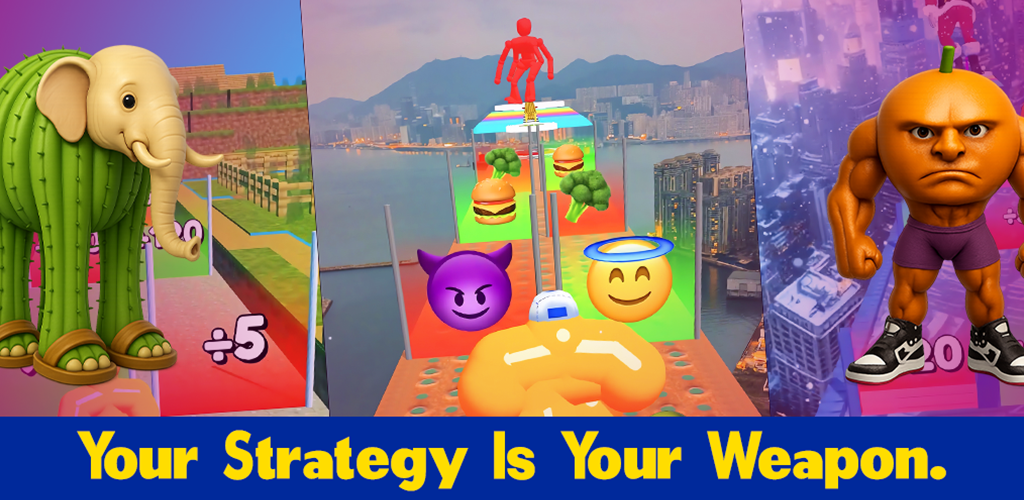 Tall Brainrot Rush: Tall Man Runner Game