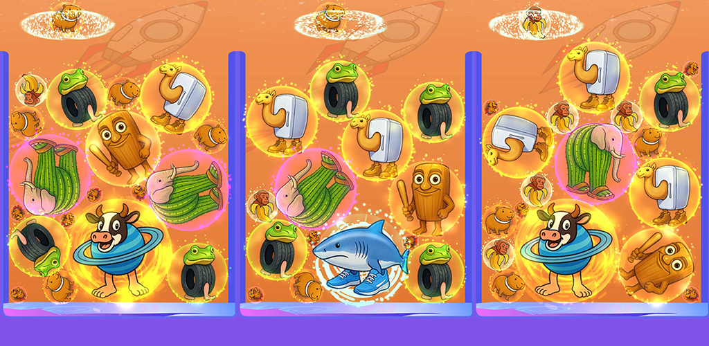 Brainrot Merge Puzzle: Brainrot Drop Challenge