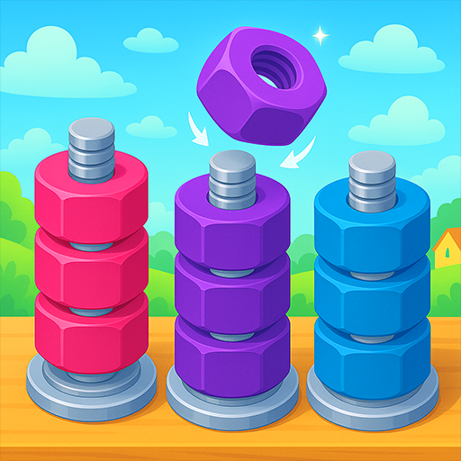 Color Nuts: Nuts Master Game