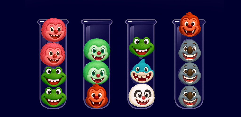 Heads Sort: Match Puzzle Fun