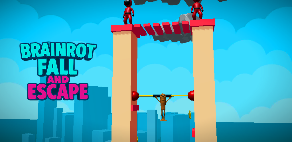 Brainrot Survivor: Fall and Survive