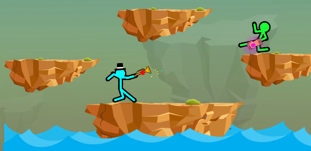 Stickman Shadow Fight: War Games! Unleash your Super Warrior skills in epic Stickman fighting games
