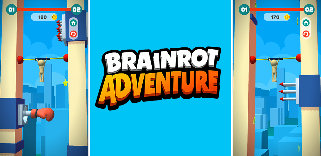 Brainrot Fall Challenge: Brainrot Adventure