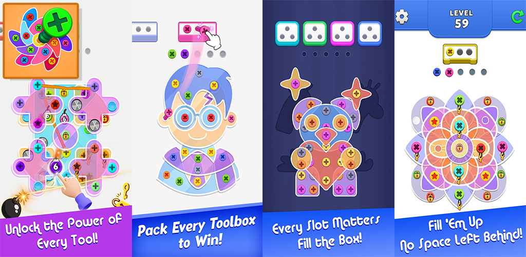 Screw Sort Puzzle: Screw Jam Game